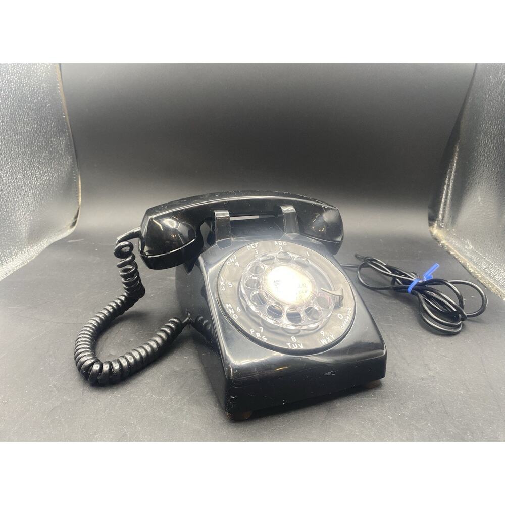 Late 70’s Early 80’s Stromberg-Carlson 500 Rotary Dial Desk Phone, Not Tested !